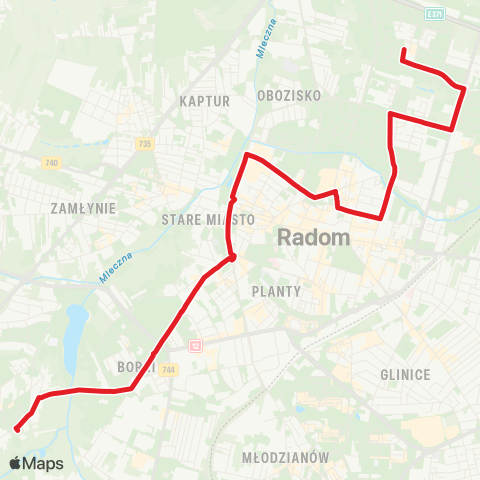 MZDiK Radom  map