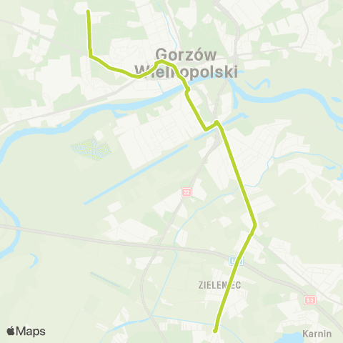 MZK Gorzów Wielkopolski  map