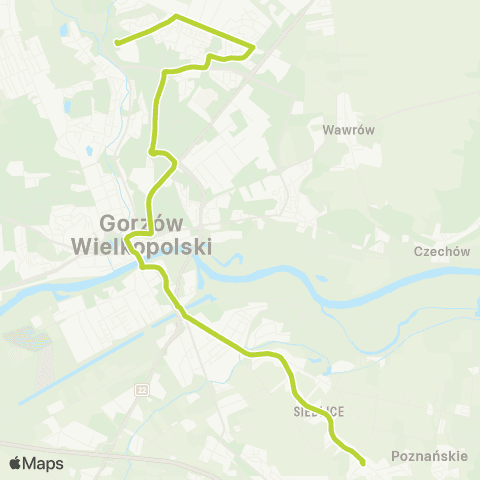 MZK Gorzów Wielkopolski  map