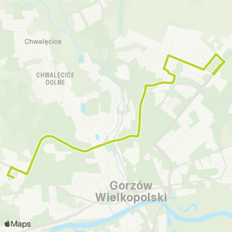 MZK Gorzów Wielkopolski  map