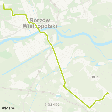 MZK Gorzów Wielkopolski  map