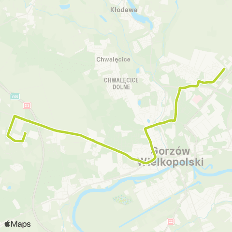 MZK Gorzów Wielkopolski  map