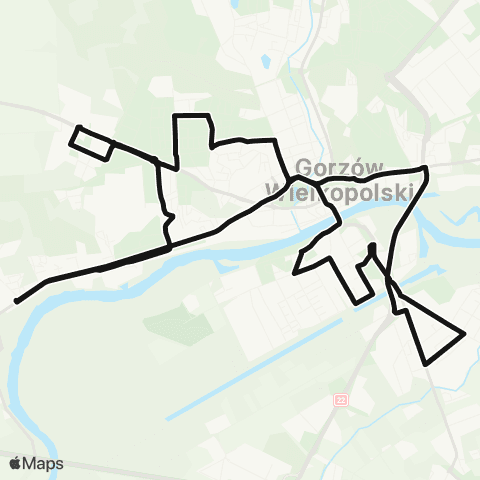 MZK Gorzów Wielkopolski  map