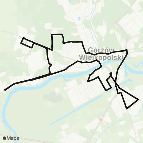 MZK Gorzów Wielkopolski  map