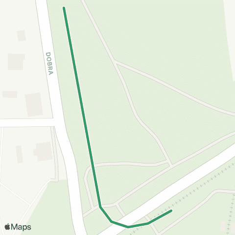 MZK Gorzów Wielkopolski Wieprzyce PKP - zajezdnia map