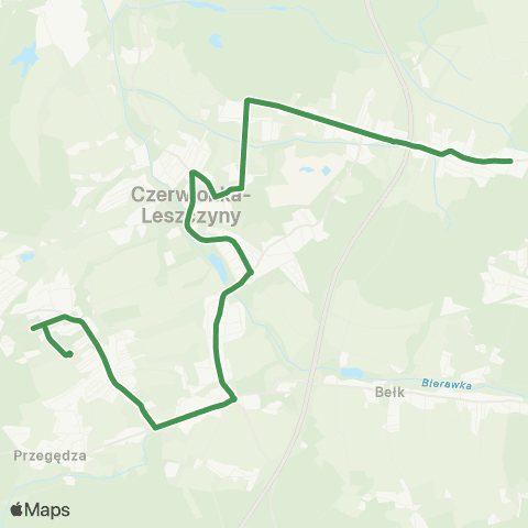MZK Jastrzębie-Zdrój Leszczyny - Dębieńsko map