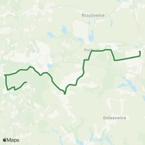 MZK Jastrzębie-Zdrój Arki Bożka - Pawłowice Centrum map