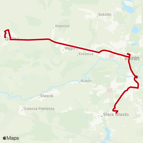 MZK Konin Poznańska — C.H.Ferio map