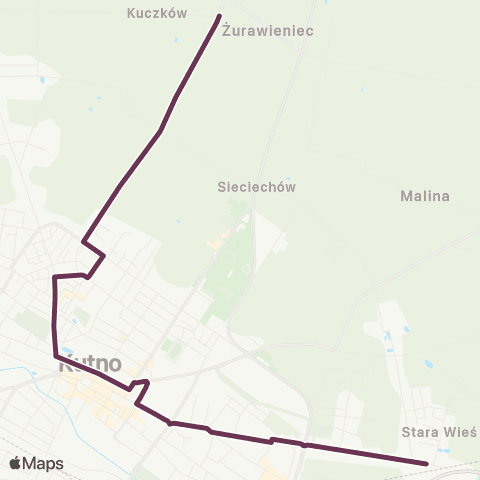MZK Kutno  map
