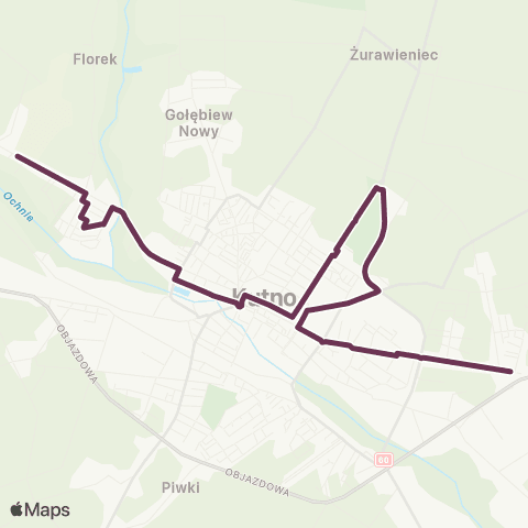 MZK Kutno  map