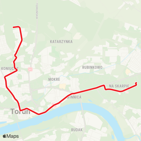 MZK Toruń  map