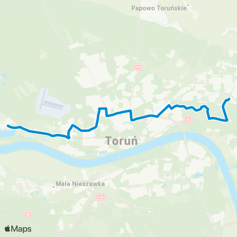 MZK Toruń  map