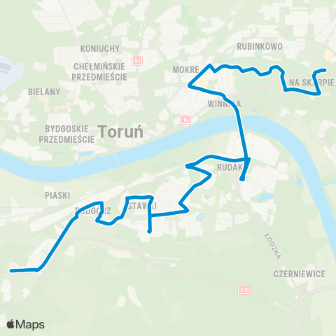 MZK Toruń  map