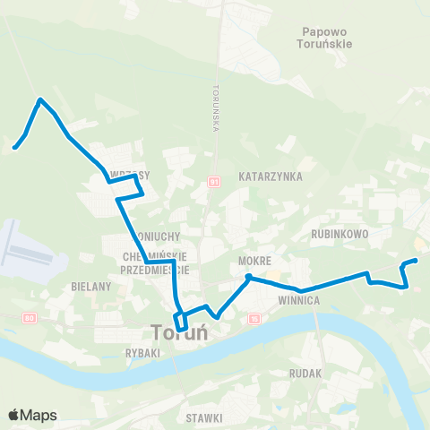 MZK Toruń  map
