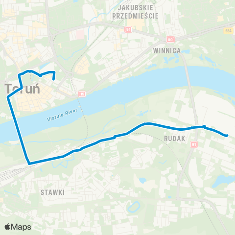 MZK Toruń  map