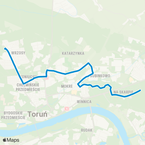 MZK Toruń  map