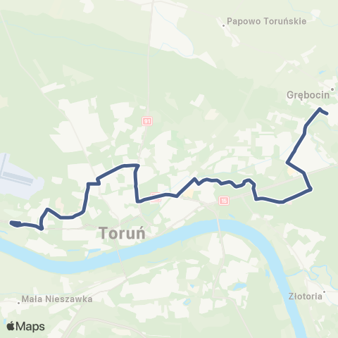 MZK Toruń  map