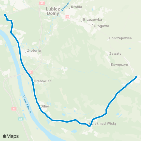 MZK Toruń  map
