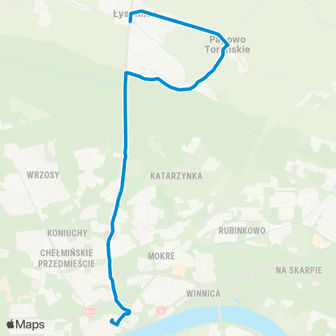 MZK Toruń  map