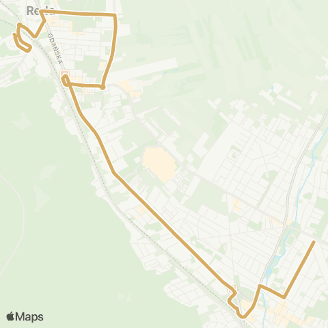 MZK Wejherowo Reda Os. Konopnickiej — Rumia Derdowskiego - Przychodnia map