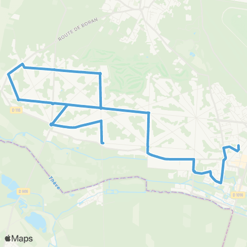 Aire'MOB - Scolaire La Navette S2 map