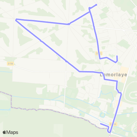 Aire'MOB - Scolaire La Navette S1 map