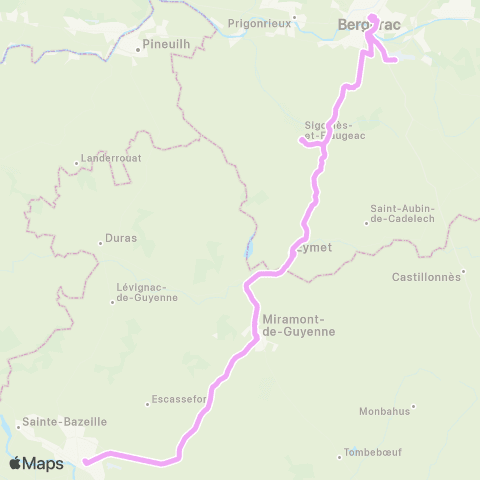 Nouvelle-Aquitaine Cars 24 Marmande-Eymet-Bergerac map