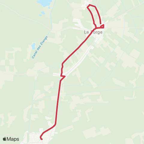 Nouvelle-Aquitaine Cars 33 Collège de Lege map