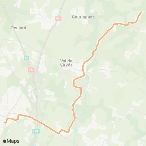 Nouvelle-Aquitaine Cars 33 Renfort St André de Cubzac - Val de Virvee map