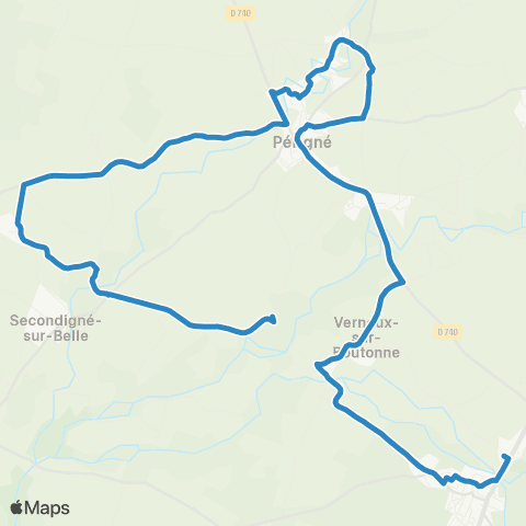 Nouvelle-Aquitaine Cars Scolaires 79/86 Brioux-sur-Boutonne map