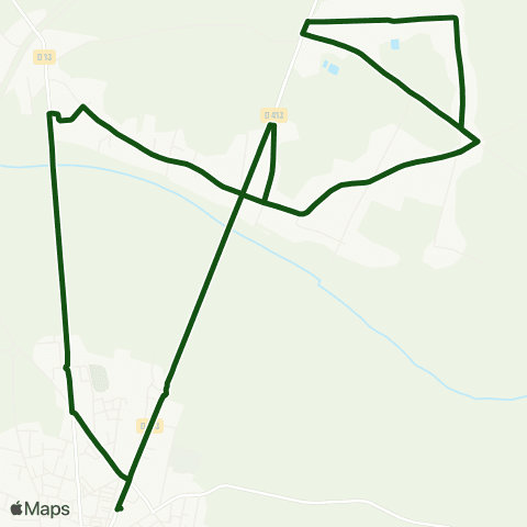 Citibus RPI - Ecarts-de-Cuxac-d'Aude map