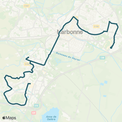 Citibus Bonne Source - Ctre comm. la Coupe map