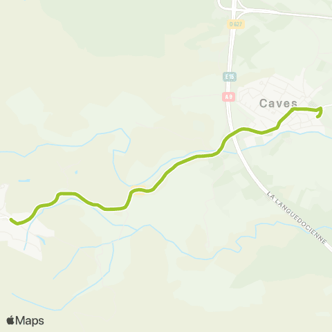 Citibus TAD Corbières map