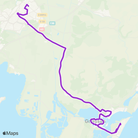 Citibus  map
