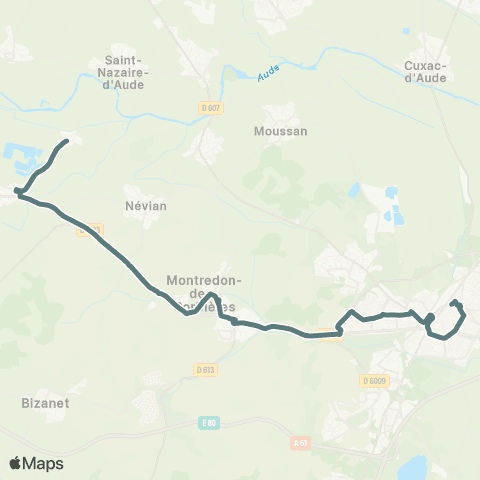 Citibus  map