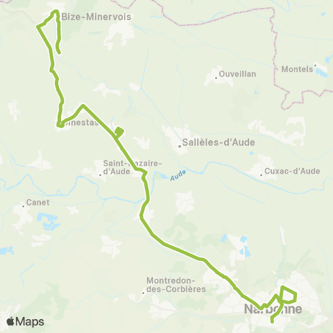 Citibus  map