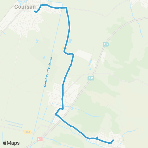 Citibus  map