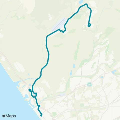 NCTD Oceanside TC - 14 Area map