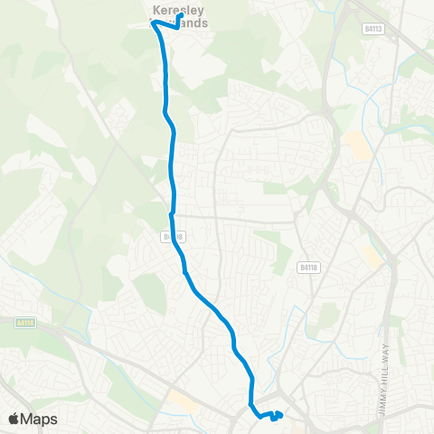 National Express Coventry Somers Road - Transport Museum map