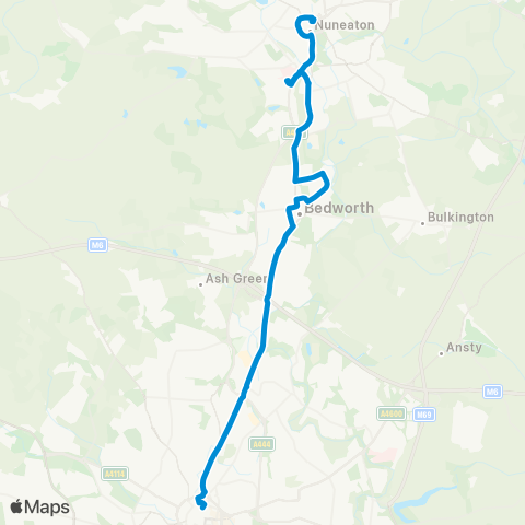 National Express Coventry Sainsbury's - All Saints Square map