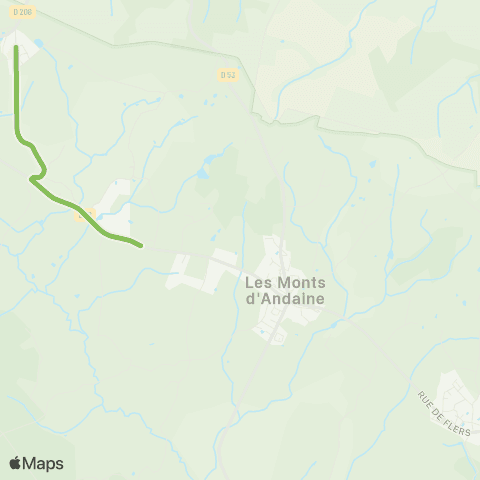 Némus - Scolaire RPI Monts d'Andaine map