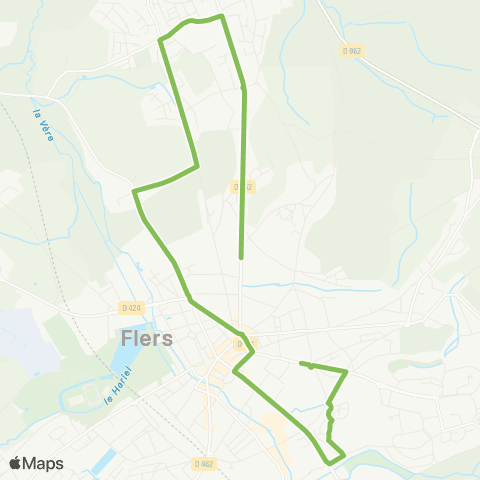 Némus - Scolaire St Georges Flers map