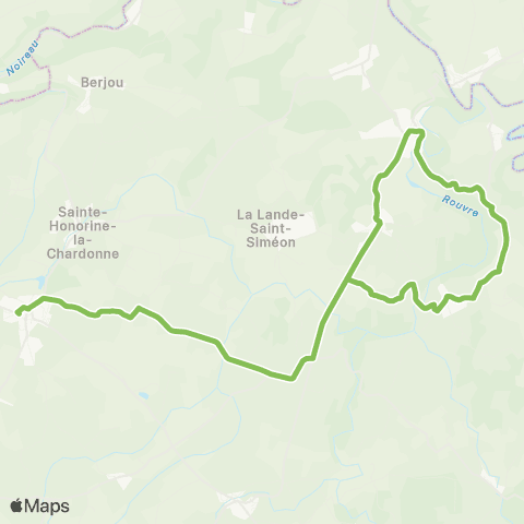 Némus - Scolaire Segrie - Athis Val de l'Orne map