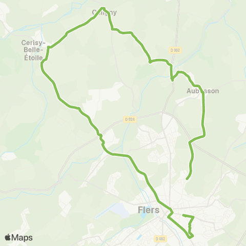 Némus - Scolaire Caligny - Flers map