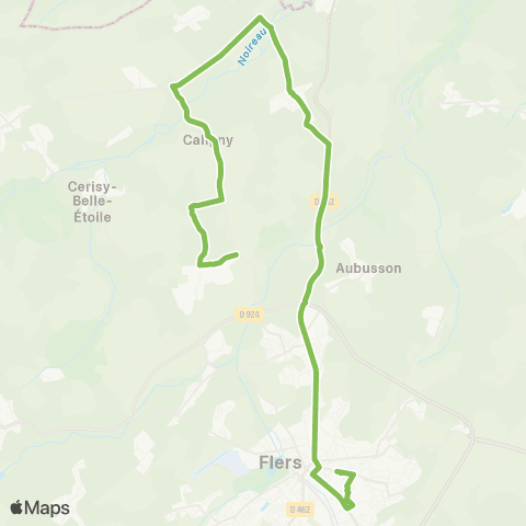 Némus - Scolaire Montilly sur Noireau - Flers map
