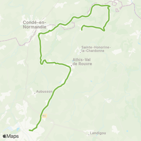 Némus - Scolaire Cahan - Flers map