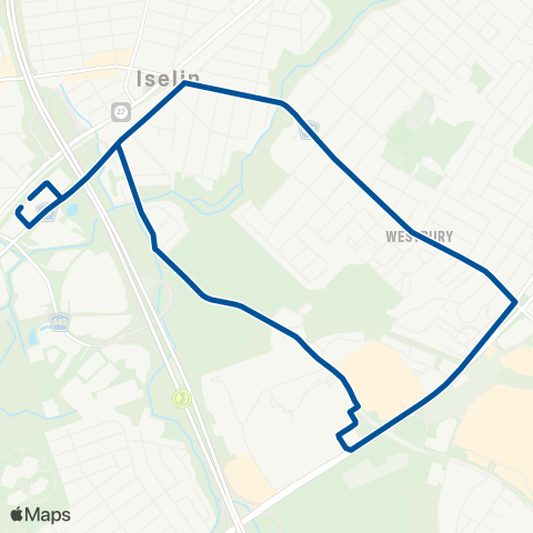 NJ Transit Metropark - Rt. 1 / Green St. map