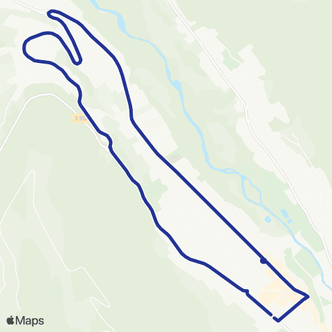 Navettes Morzine-Avoriaz Le Pléney - Le Pied de la Plagne map