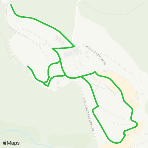 Navettes Morzine-Avoriaz  map