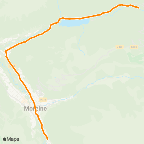 Navettes Morzine-Avoriaz Montriond - Téléphérique de Nyon - Ardent map